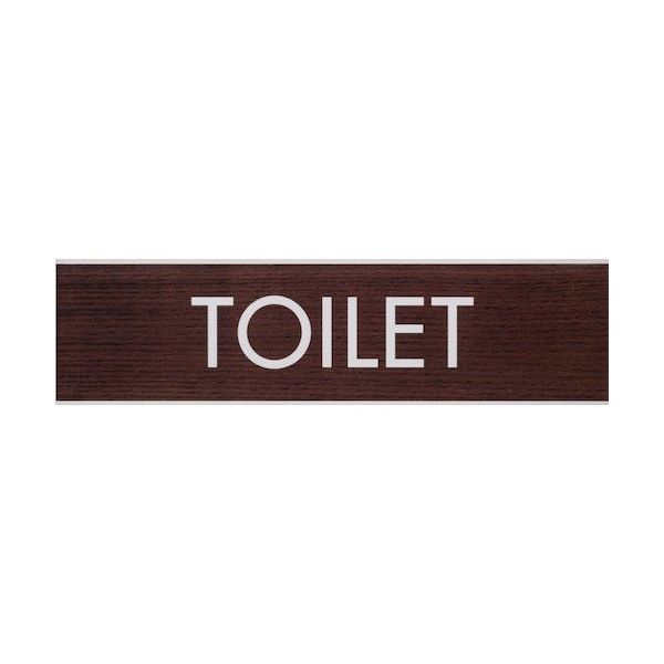 光 サインプレート TOILET WMS1848-2 1セット(5枚) 360-1309（直送品）