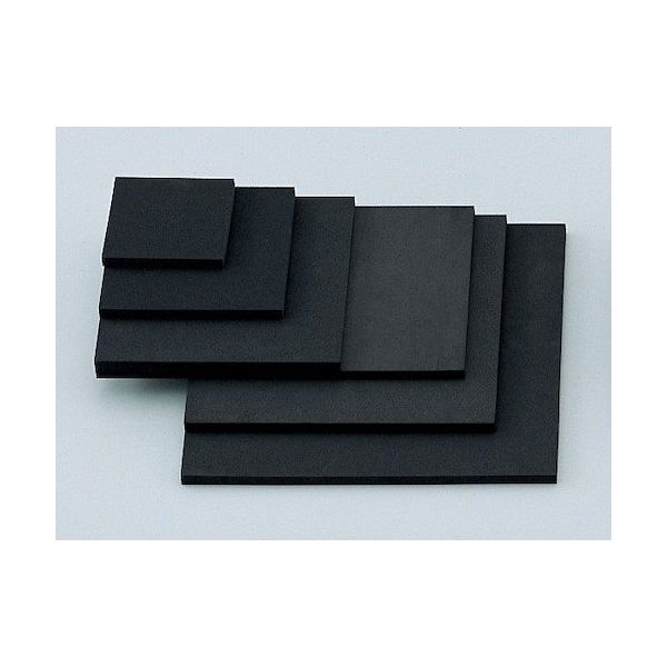 光 スポンジ黒 10×250×250mm SR10-25 1セット(5個) 352-7448（直送品）