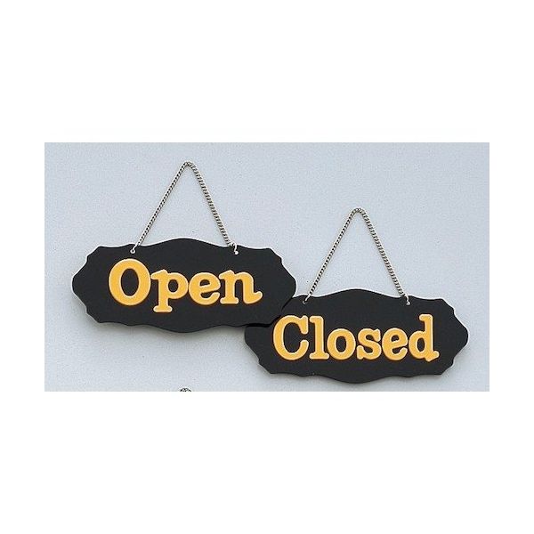 光 サインプレート OpenーClosed シャインオレンジ UA3011-1 1個 359-8049（直送品）