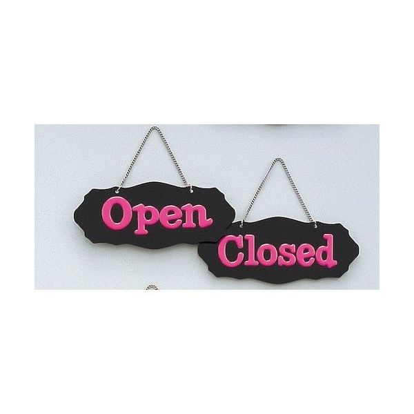 光 サインプレート OpenーClosed シャインピンク UA3011-2 1個 347-1249（直送品）
