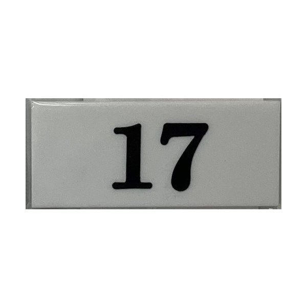 光 サインプレート 17 UP370A-17 1枚 360-2806（直送品）