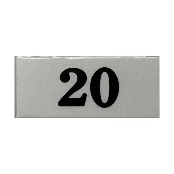 光 サインプレート 20 UP370A-20 1枚 360-1267（直送品）