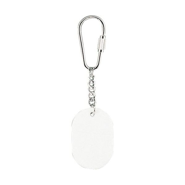 光 キーホルダー クリーンホワイト KY317-7 1セット(10個) 352-8990（直送品）