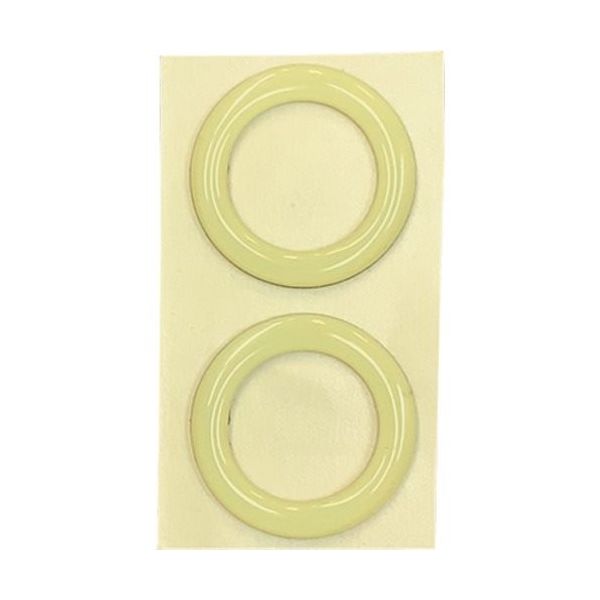 光 蓄光鍵穴用 中 (2個入) LS-6 1セット(10個:2個×5パック) 355-3430（直送品）