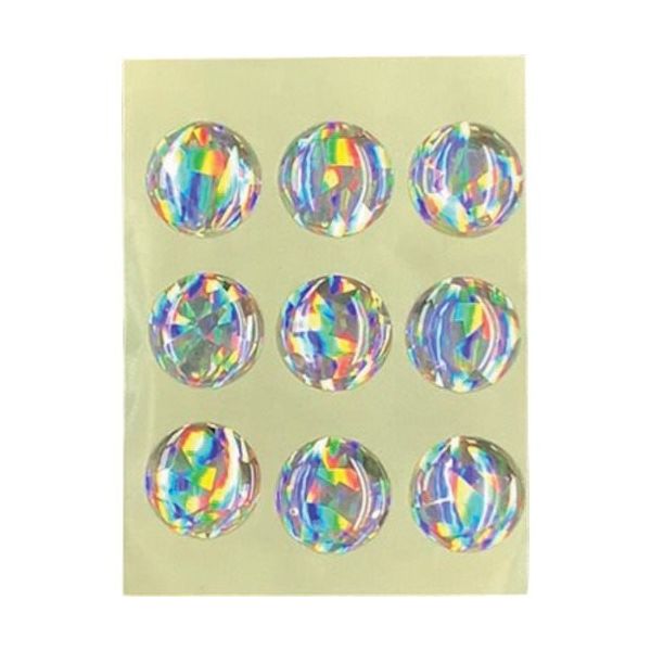 光 ホログラムクッション 13mm UK-131 1セット(45個:9個×5パック) 355-3420（直送品）