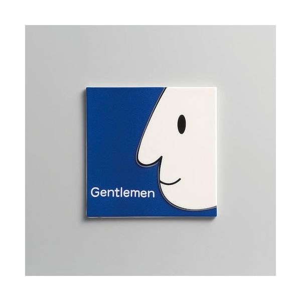 光 サインプレート Gentlemen SCP-9 1個 359-8048（直送品）