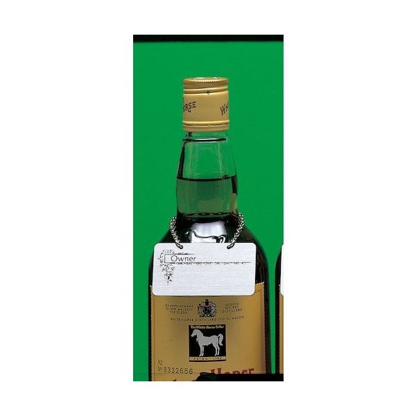 光 ボトル札 シルバー B117S-1 1セット(20個) 353-2486（直送品）