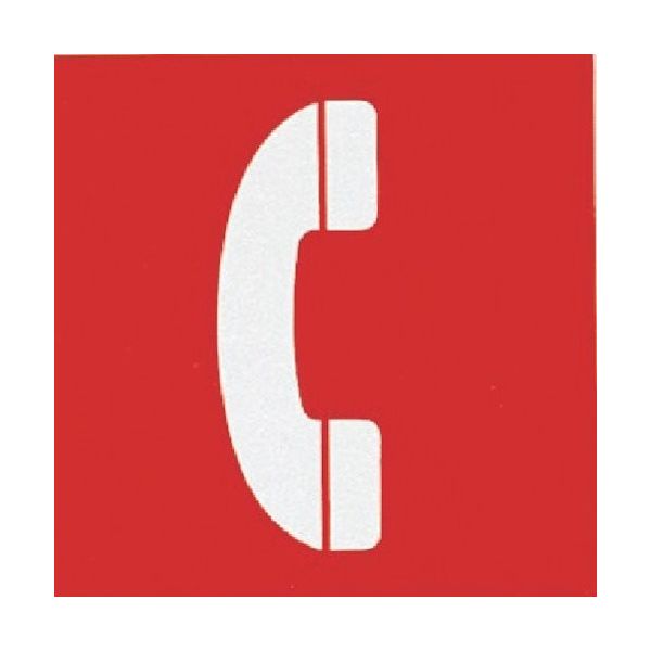 光 サインプレート 公衆電話 ES1620-8 1枚 360-2793（直送品）