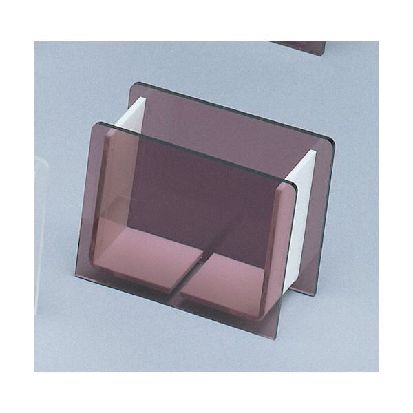 光 ナプキン立て スモーク透明 NA210-4 1セット(5個) 353-2439（直送品）