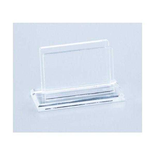 光 メニュー立て 透明 NA215C-1 1セット(4個) 353-2408（直送品）