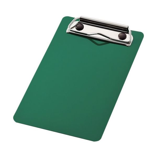 光 クリップボード 用箋挟み 緑 Y-84-4 1セット(5個) 562-7225（直送品）