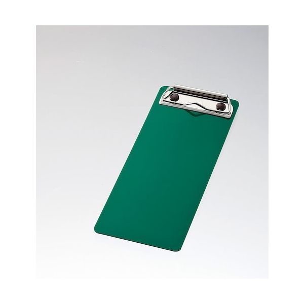 光 クリップボード 用箋挟み 緑 Y-91-4 1セット(5個) 562-7220（直送品）