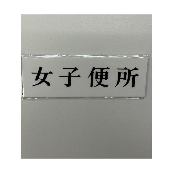 光 サインプレート ヨコ型 女子便所 Y5150-170 1セット(5枚) 359-3357（直送品）