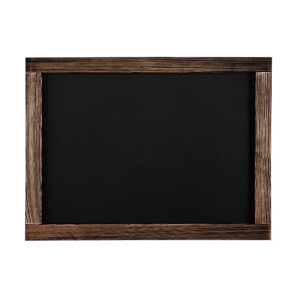 光 木製両面ブラックボードストリームライン茶450×600mm MBD641 1セット(10個) 353-2240（直送品）