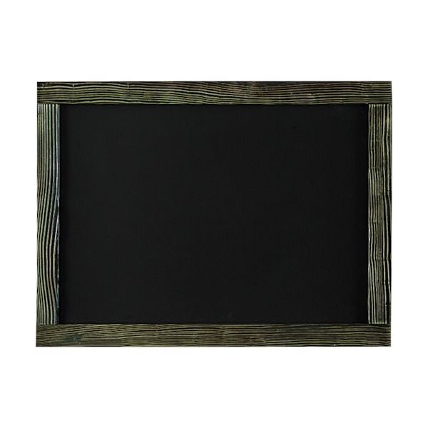 光 木製両面ブラックボードストリームライン緑450×600mm MBD642 1セット(10個) 353-2423（直送品）