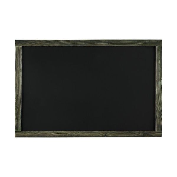 光 木製両面ブラックボードストリームライン緑600×900mm MBD962