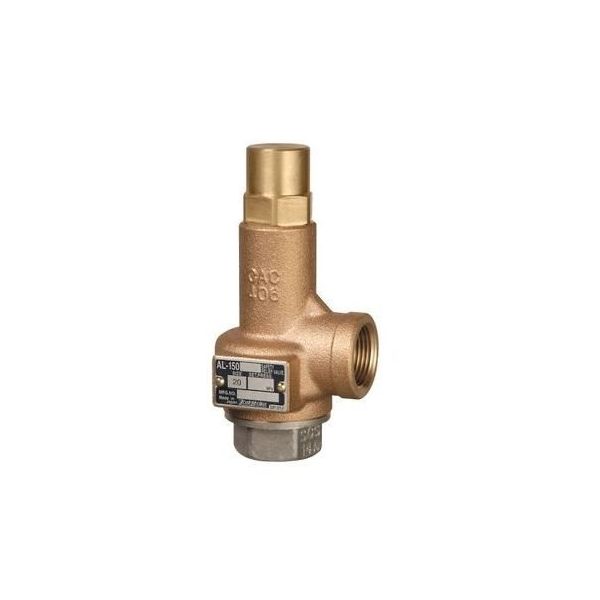 ヨシタケ CAC/SCS 揚程式安全弁【密閉型・ネジ込】 AL-150-25A-0.3MPA 1個 64-1036-28（直送品）