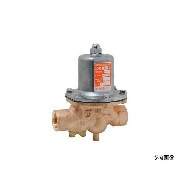 ヨシタケ 青銅耐塩素仕様減圧弁(ネジ・1.0MPa・適合・0.05ー0.35MPa) GD-26-NE-A-15A 1個（直送品）