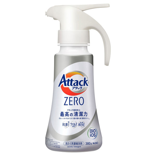 【旧品】アタックゼロ（Attack ZERO） ワンハンドタイプ 380g 1個 衣料用洗剤 花王