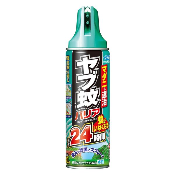 ヤブ蚊バリア スプレー 屋外用 殺虫剤 無香料 480ml 1個 フマキラー - アスクル