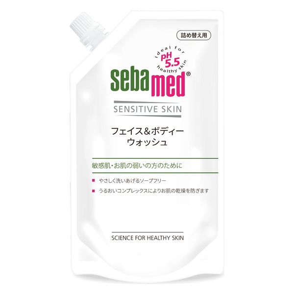 セバメド フェイス＆ボディーウォッシュ 600ml（詰め替え）グラフィコ - アスクル