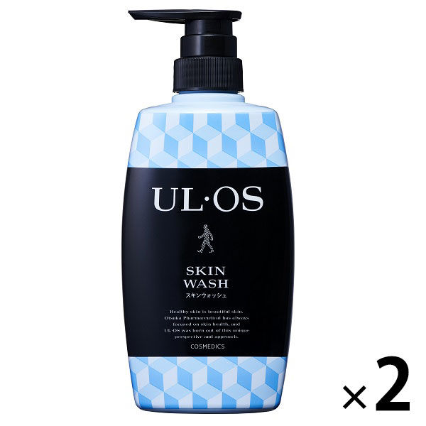 ULOS(ウルオス)薬用 全身用 スキンウォッシュ ポンプ 500ml ボディ 