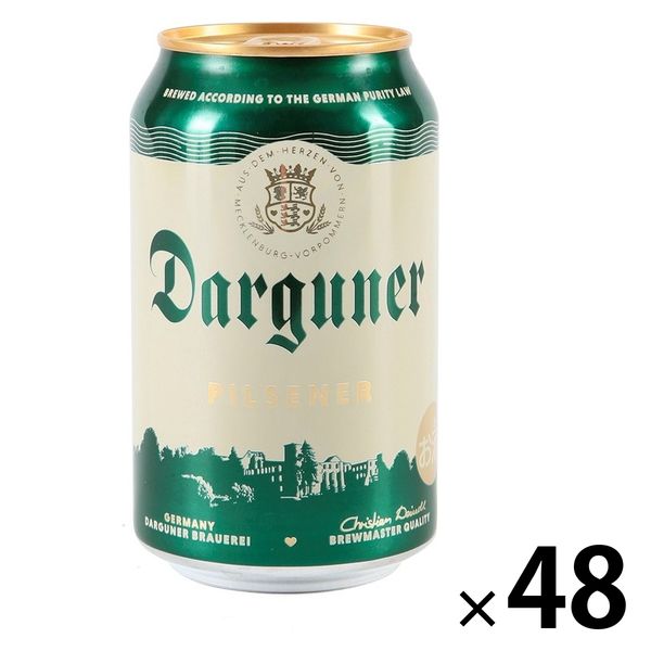 輸入ビール ビール ドイツビール ダルグナー ピルスナー 330ml 缶 2箱（48本） - アスクル