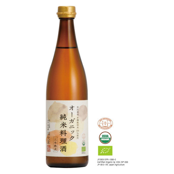 福光屋 オーガニック 純米料理酒 720mL 1本