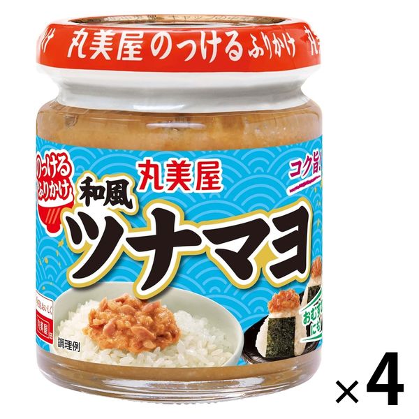 丸美屋 のっけるふりかけ 和風ツナマヨ 瓶 100g 1セット（4個