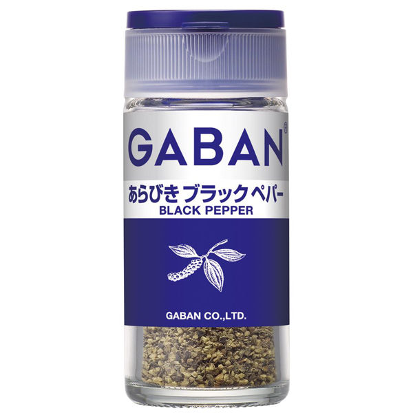 GABAN ギャバン あらびきブラックペパー 1個 ハウス食品