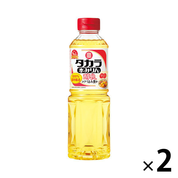 みりん 宝酒造 タカラ本みりん「醇良」500ml ペット 2本 - アスクル