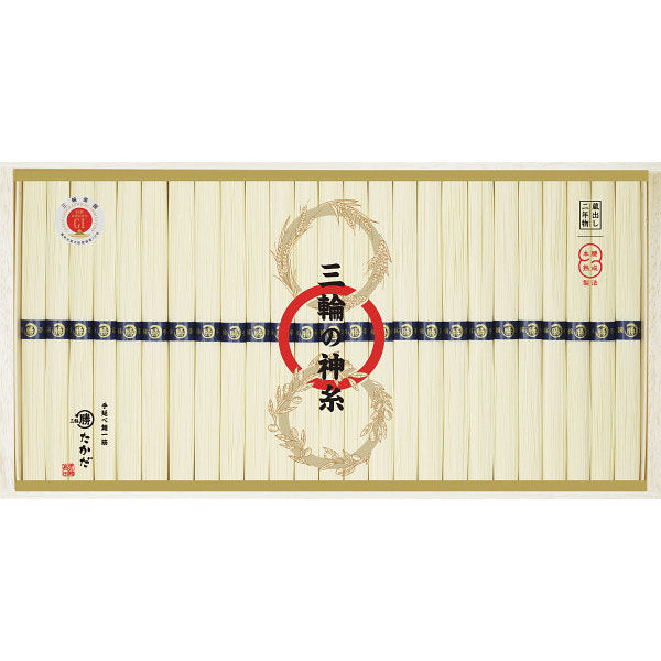 マル勝高田商店 三輪の神糸(蔵出し二年物)(25束) 23-8267-467 1