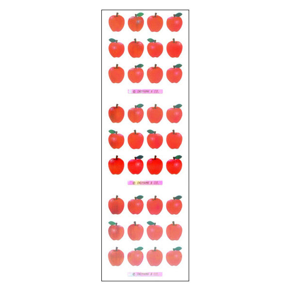 奥山商会 オーロラシール リンゴ4列 KA341 1枚