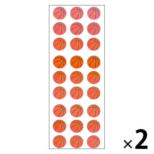 奥山商会 オーロラシール バスケットボール EA584 1セット（1枚×2）