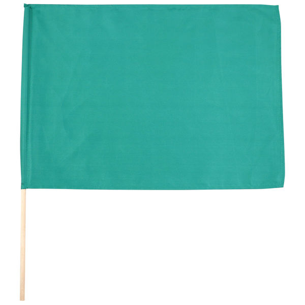 アーテック 中旗 緑 Φ12mm 14826 1セット(7本)（直送品）