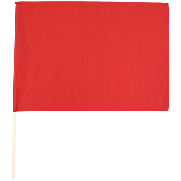 アーテック 中旗 赤 Φ12mm 14823 1セット(7本)（直送品）