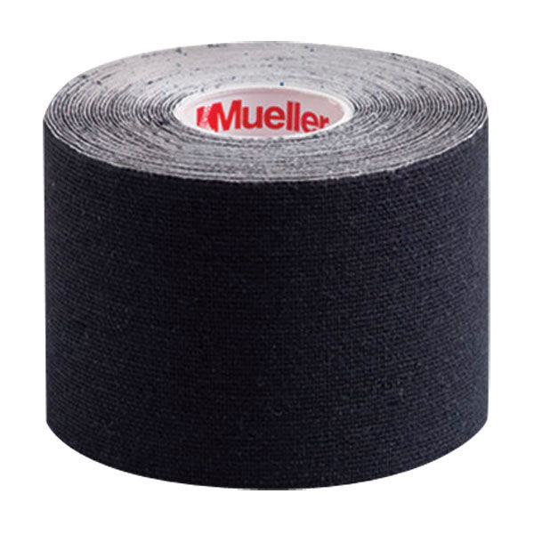 Mueller(ミューラー) テーピングテープ キネシオロジーテープ ブラック 28147 1セット（6個）（直送品）