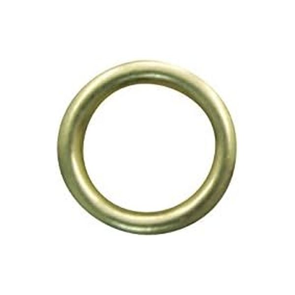 日本紐釦貿易 リングスナップボタン 10mm ゴールド 6組 F12-51 1セット(6組×5袋)（直送品）