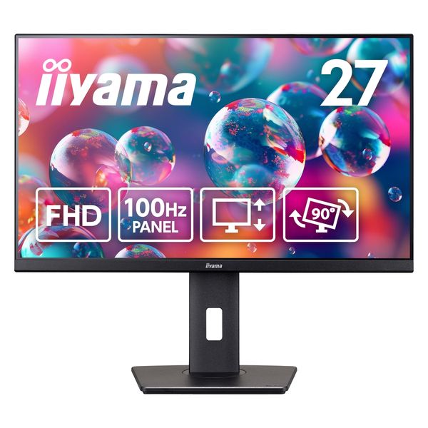 iiyama 27インチワイド液晶モニター 上下昇降機能/画面回転機能 XUB2792HSU-B6 1台