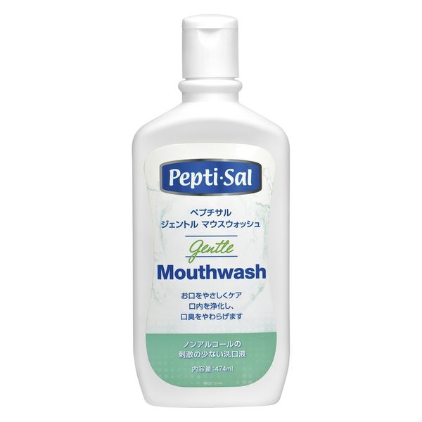 【口腔ケアジェル】 口腔保湿剤 ペプチサル マウスウォッシュ（474ml）472807 1ケース（6本入）ティーアンドケー（直送品）