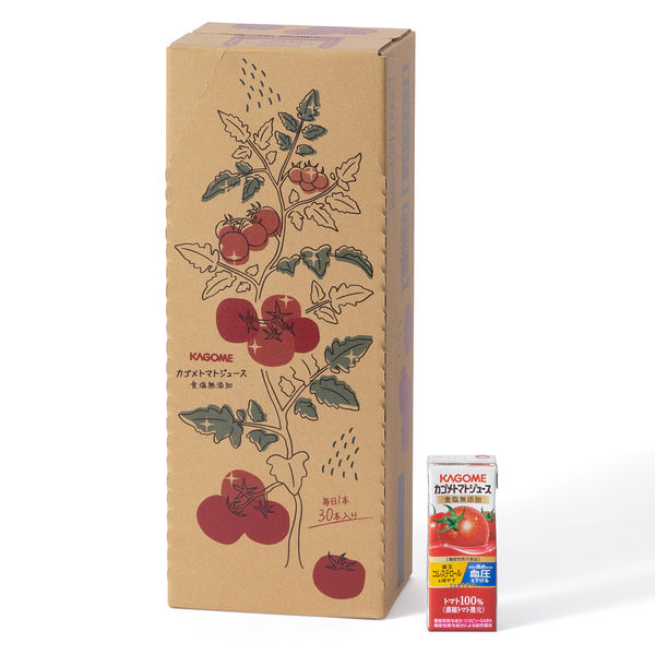 アスクル・ロハコ限定】カゴメ トマトジュース 食塩無添加 200ml アスクル・ロハコ限定】カゴメ トマトジュース 食塩無添加 200ml