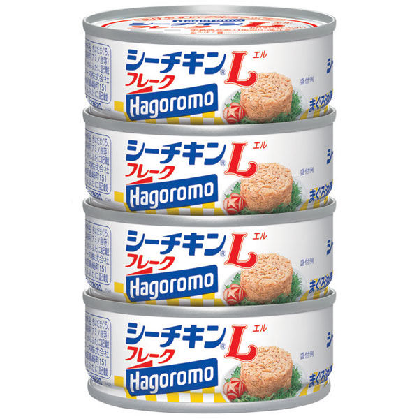 はごろもフーズ　シーチキンL（エル）フレーク　70g　ツナ缶・缶詰　1個（4缶入） ツナ缶・缶詰