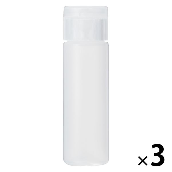無印良品 ポリエチレン小分けボトル ワンタッチキャップ 15mL 1セット（1個×3） 良品計画