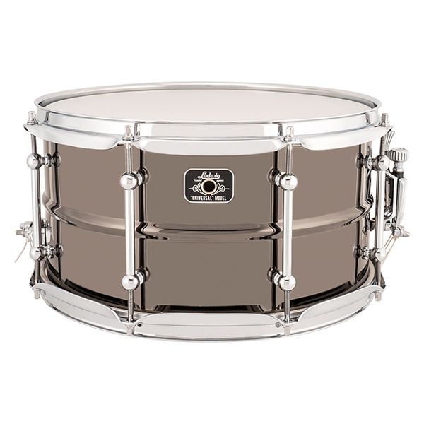 Ludwig ラディック メタル・スネアドラム 【ユニバーサル】 ブラスシェル LU0713C 1台（直送品） - アスクル