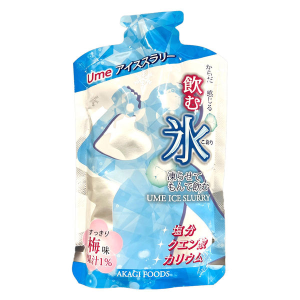 赤城フーズ 飲む氷Umeアイススラリー 80袋セット 1179030743 1