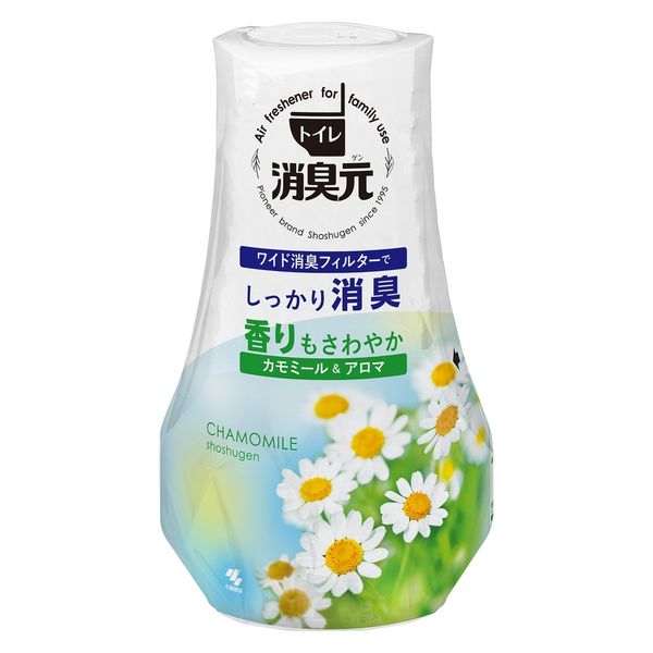 トイレの消臭元 トイレ用 カモミール＆アロマの香り 消臭剤 400ml 1個 小林製薬