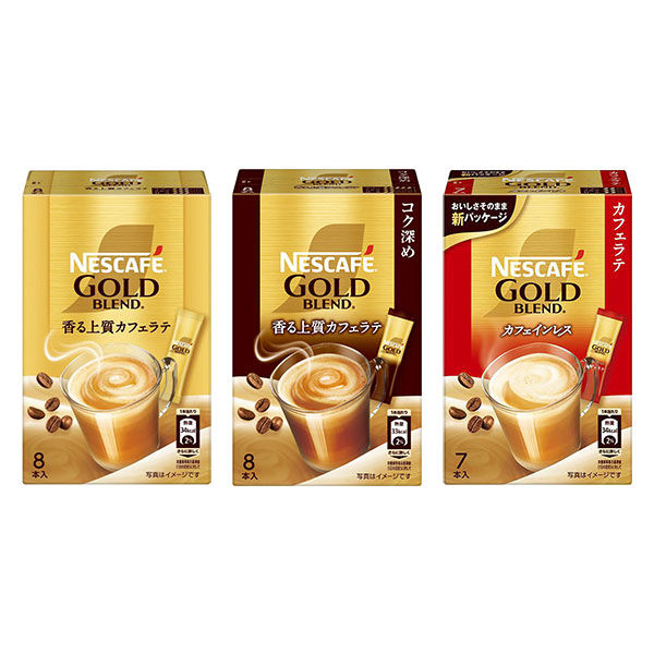 Nestle ネスカフェ ゴールドブレンド コク深め スティックコーヒー カフェラテ 10P×6箱