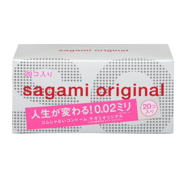 サガミオリジナル 0.02 コンドーム 1箱（20個入） 相模ゴム工業 - アスクル