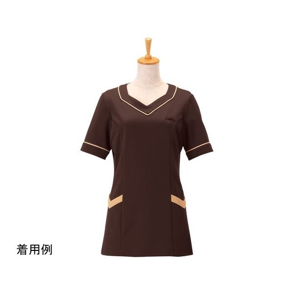 ボストン商会 レディニットシャツ チャ 13 00105 1枚 64-9064-94（直送品）