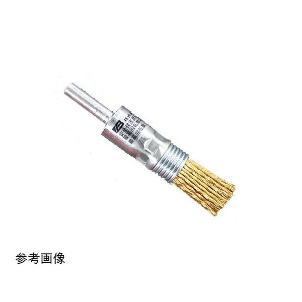 バーテック 筒型ブラシ SUS Φ0.3mm 六角 スプリング SESUS-15SP 1箱(50個) 64-9293-44（直送品）